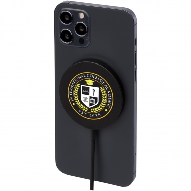 Logo trade corporate gifts picture of: Magclick 15W aluminium wireless charger