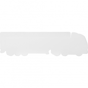 Logo trade business gift photo of: Tait 15 cm lorry-shaped recycled plastic ruler