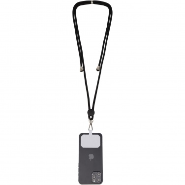 Logo trade promotional giveaways picture of: Kubi phone lanyard