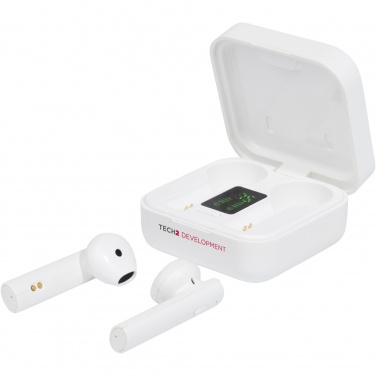 Logotrade corporate gift picture of: Tayo solar charging TWS earbuds 
