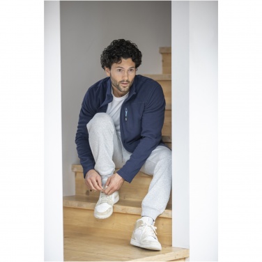 Logotrade promotional item picture of: Amber men's GRS recycled full zip fleece jacket