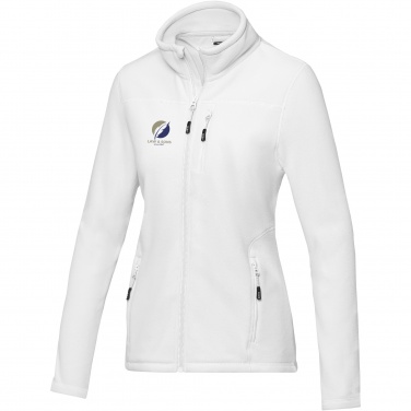 Logotrade promotional item image of: Amber women's GRS recycled full zip fleece jacket