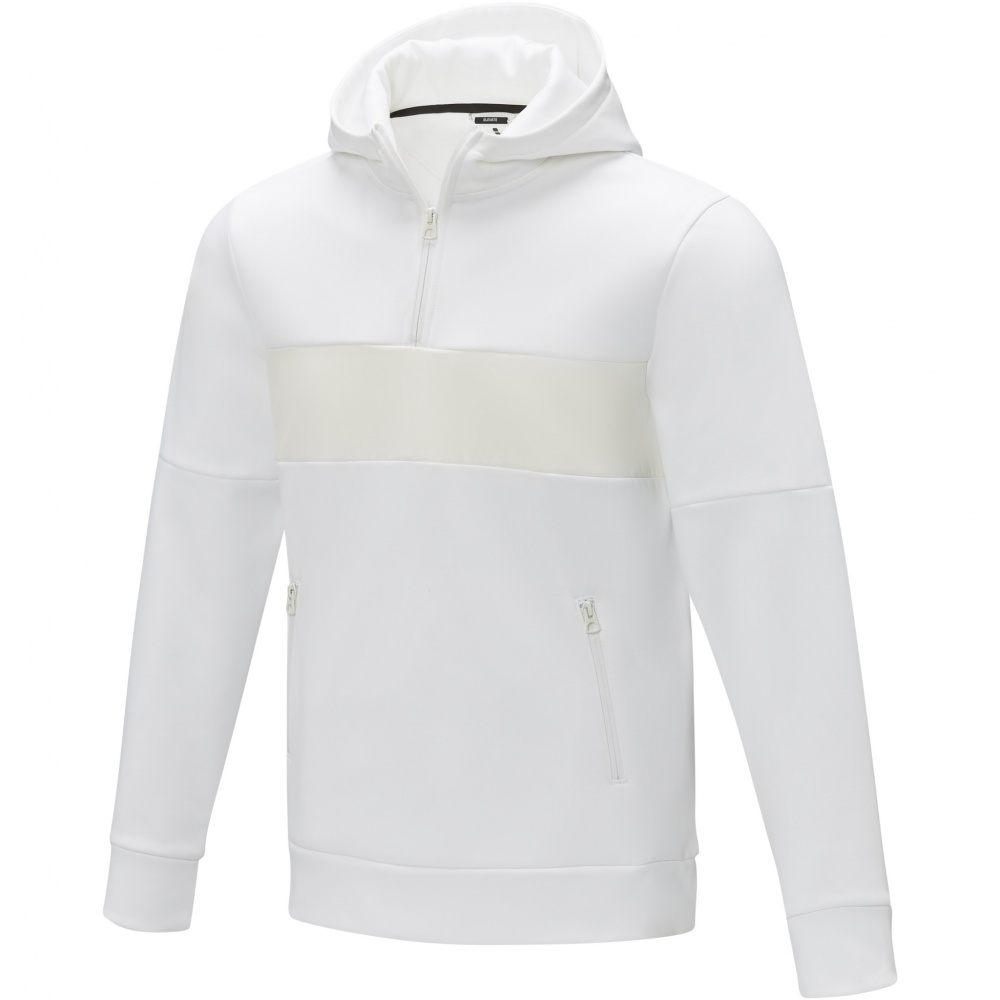 Logotrade corporate gift image of: Sayan men's half zip anorak hooded sweater