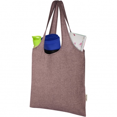 Logotrade corporate gift image of: Pheebs 150 g/m² recycled cotton trendy tote bag 7L