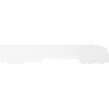 Logotrade promotional item image of: Tait 30cm lorry-shaped recycled plastic ruler