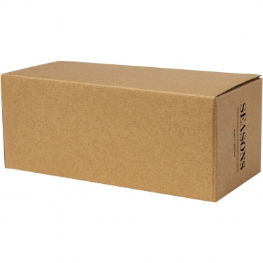 Logotrade promotional gift picture of: Manti 2-piece 100 ml double-wall glass cup with bamboo coaster 