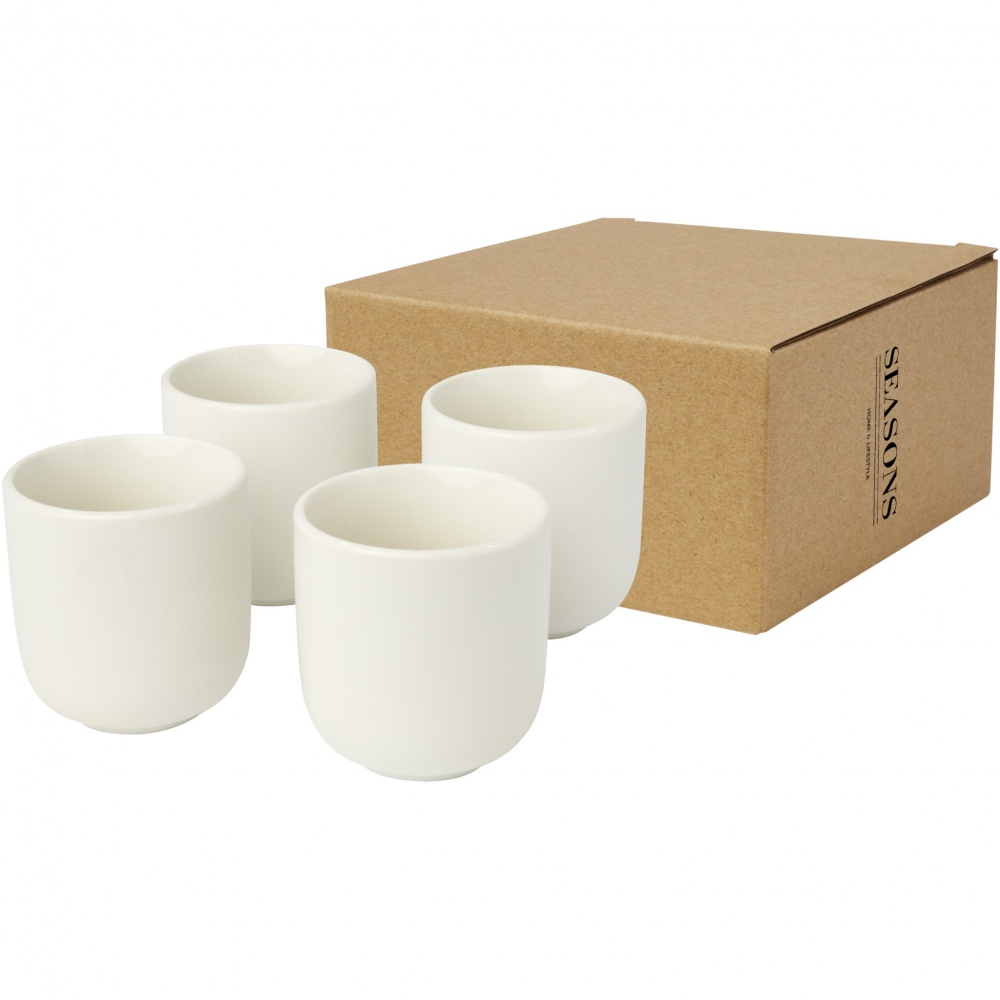 Logo trade promotional merchandise image of: Male 4-piece 90 ml espresso cup