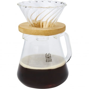 Logo trade promotional giveaways picture of: Geis 500 ml glass coffee maker