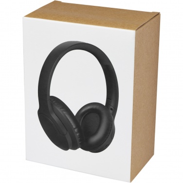 Logo trade promotional giveaways image of: Loop recycled plastic Bluetooth® headphones
