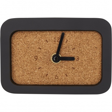 Logo trade promotional items picture of: Momento wireless limestone charging desk clock