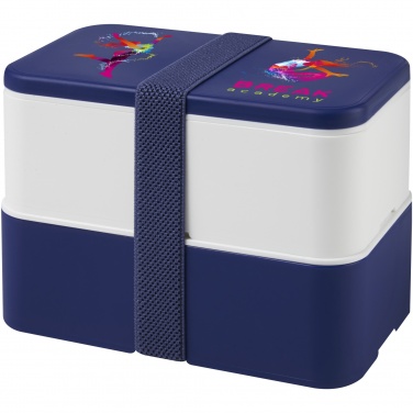 Logo trade promotional giveaways picture of: MIYO double layer lunch box