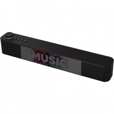 Logo trade promotional products image of: Hybrid 2 x 5W premium Bluetooth® sound bar