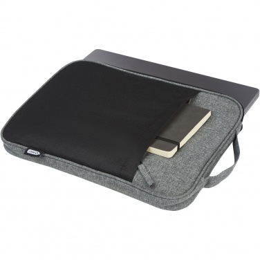 Logotrade promotional giveaway image of: Reclaim 14" GRS recycled two-tone laptop sleeve 2.5L