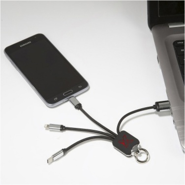 Logotrade promotional giveaway image of: SCX.design C15 quatro light-up cable
