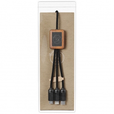 Logotrade promotional giveaway picture of: SCX.design C29 3-in-1 bamboo cable