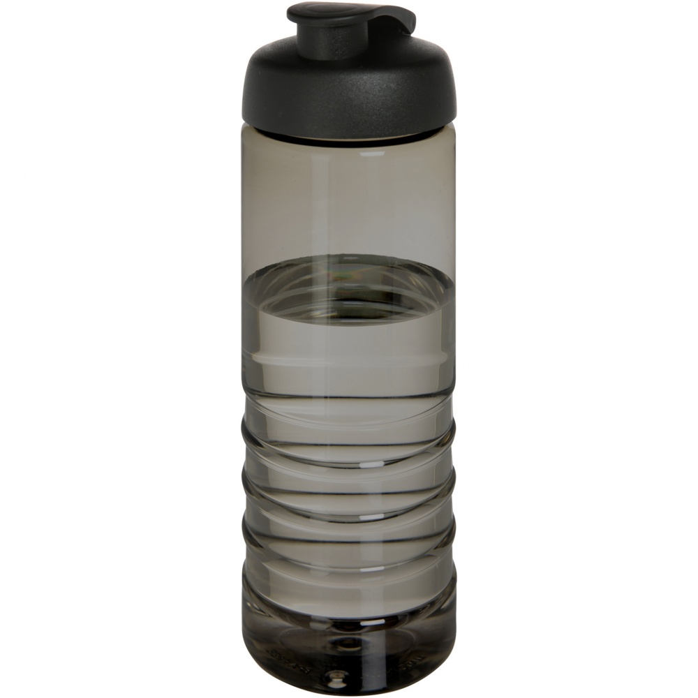 Logo trade advertising products image of: H2O Active® Eco Treble 750 ml flip lid sport bottle