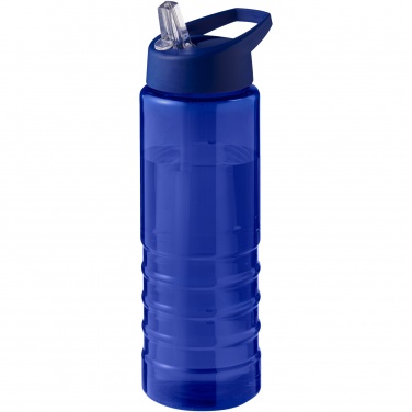 Logo trade promotional gifts picture of: H2O Active® Eco Treble 750 ml spout lid sport bottle 