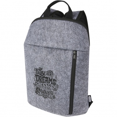 Logo trade corporate gift photo of: Felta GRS recycled felt cooler backpack 7L