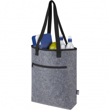 Logo trade promotional gift photo of: Felta GRS recycled felt cooler tote bag 12L