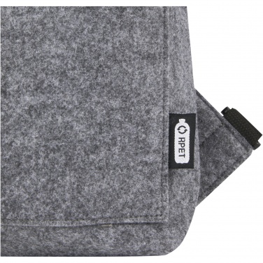Logo trade advertising product photo of: Felta GRS recycled felt roll-top bike bag 13L
