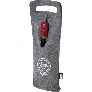 Logotrade corporate gifts photo of: Felta 75 cl GRS recycled felt wine bag
