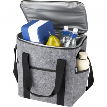 Logotrade business gift image of: Felta GRS recycled felt bottle cooler bag 21L