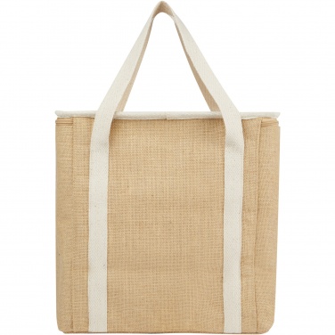 Logo trade corporate gifts picture of: Juta 300 g/m² jute cooler bag 19L