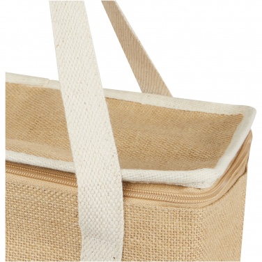 Logo trade promotional gifts picture of: Juta 300 g/m² jute cooler bag 19L