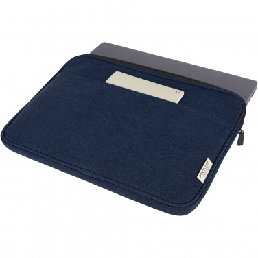 Logo trade business gift photo of: Joey 14" GRS recycled canvas laptop sleeve 2L