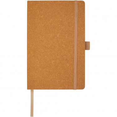 Logotrade advertising product picture of: Kilau recycled leather notebook 