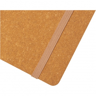 Logo trade promotional gift photo of: Kilau recycled leather notebook 