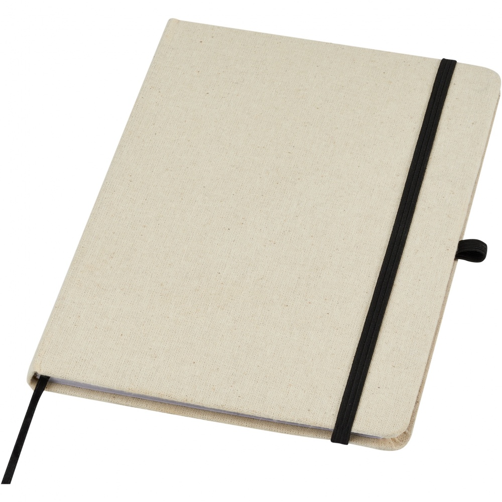 Logotrade promotional merchandise image of: Tutico organic cotton hardcover notebook