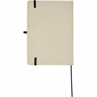 Logotrade promotional merchandise image of: Tutico organic cotton hardcover notebook