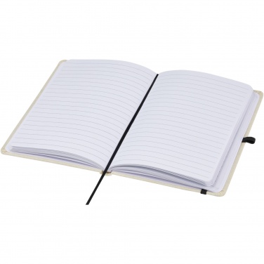 Logo trade promotional gifts image of: Tutico organic cotton hardcover notebook