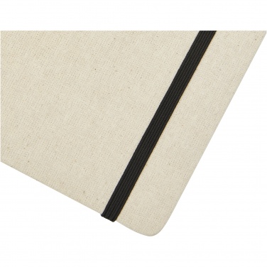 Logotrade promotional item image of: Tutico organic cotton hardcover notebook