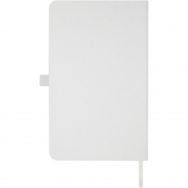 Logo trade promotional giveaway photo of: Fabianna crush paper hard cover notebook