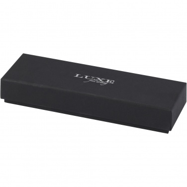 Logotrade promotional merchandise image of: Lucetto recycled aluminium ballpoint and rollerball pen gift set