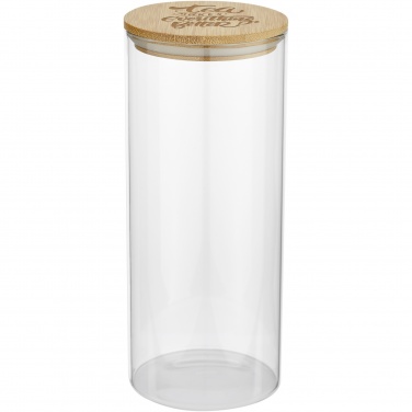 Logo trade promotional merchandise picture of: Boley 940 ml glass food container