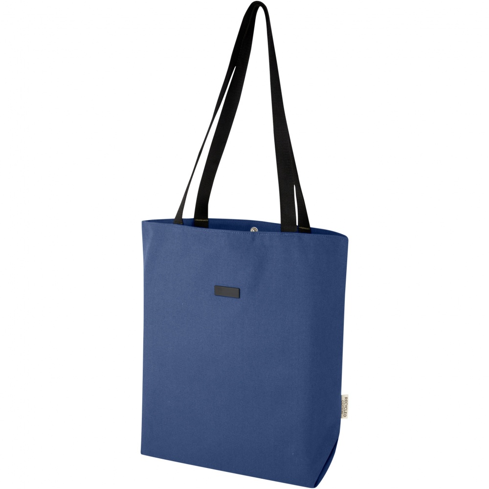 Logotrade promotional merchandise image of: Joey GRS recycled canvas versatile tote bag 14L