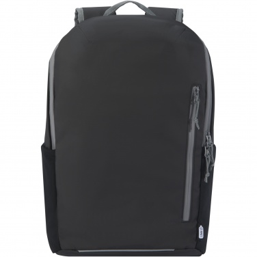 Logotrade advertising products photo of: Aqua 15" GRS recycled water resistant laptop backpack 21L