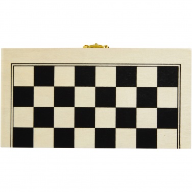 Logo trade promotional items picture of: King wooden chess set