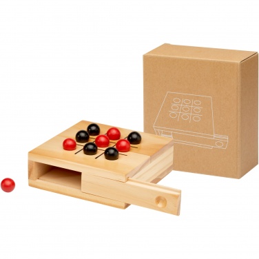 Logotrade advertising product image of: Strobus wooden tic-tac-toe game