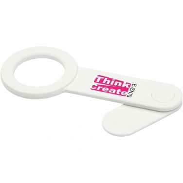Logotrade promotional merchandise image of: Hook recycled plastic desktop phone holder