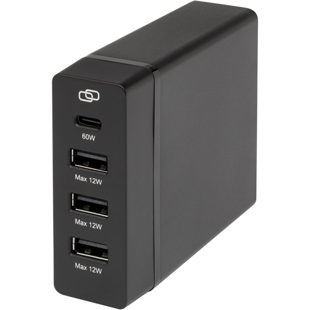 Logotrade promotional item image of: ADAPT 72W recycled plastic PD power station