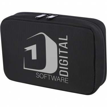 Logo trade advertising products picture of: Rise GRS recycled organiser pouch  