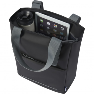 Logo trade promotional products picture of: Aqua 14" GRS recycled water resistant laptop tote bag 14L