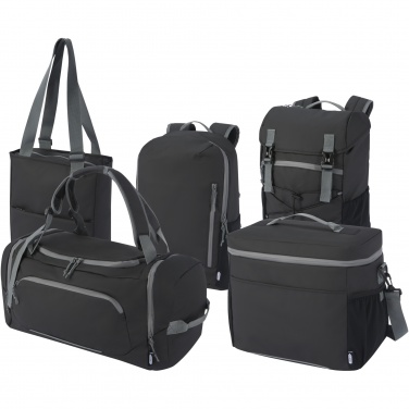 Logo trade promotional gift photo of: Aqua 14" GRS recycled water resistant laptop tote bag 14L