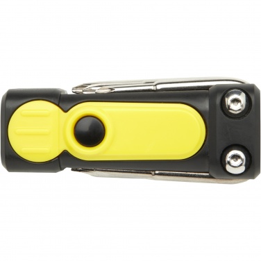 Logo trade promotional products image of: Octo 8-in-1 RCS recycled plastic screwdriver set with torch