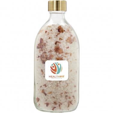 Logo trade promotional items picture of: Wellmark Just Relax 500 ml bath salt - roses fragrance