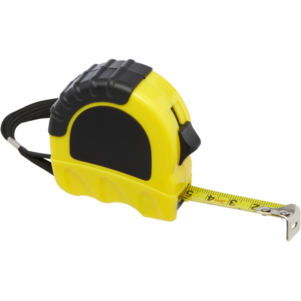 Logo trade promotional giveaways image of: Rule 3-metre RCS recycled plastic measuring tape